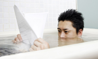 Hot water