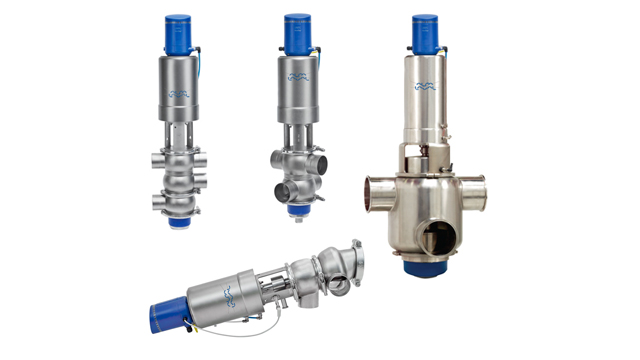 阿法拉伐雙座調(diào)節(jié)閥-Alfa Laval Double Seat Valves - Mixproof Valves